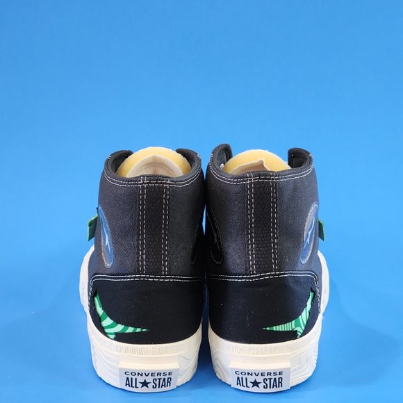 Converse CTAS Hi Tear Away Dark Smoke Grey Canvas Unisex Sneakers A01686C NWT - Picture 5 of 6